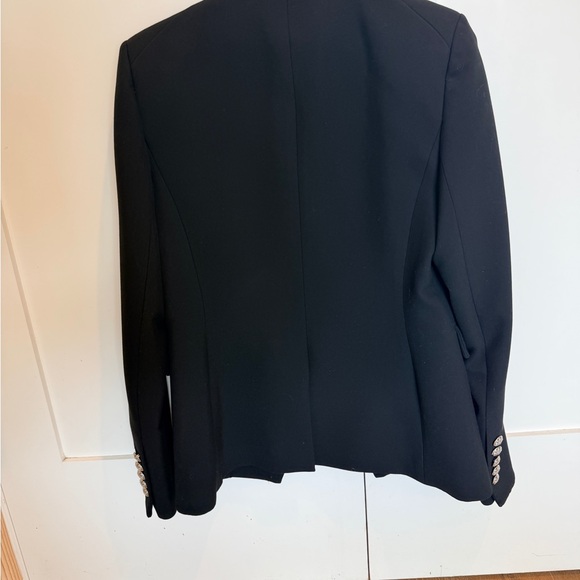 Veronica Beard Miller Dickey Blazer with Silver Buttons - Picture 5 of 5